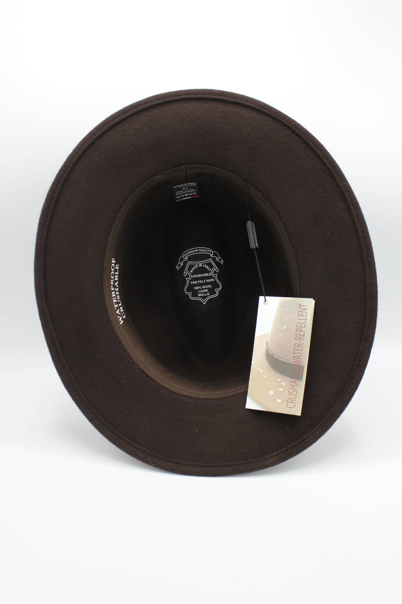 Fedora hat indvendig