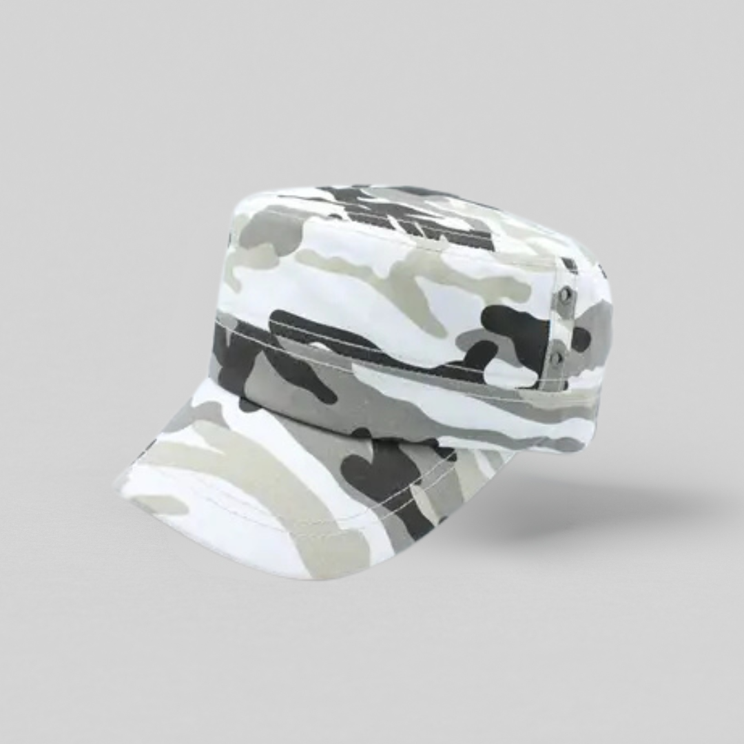 Kasket Camoflage hvid