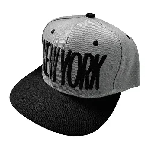 GråYsort snapback cap 